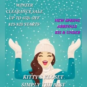 WINTER CLEARENCE SALE & MUST SEE NEW SPRING INVENTORY